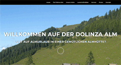 Desktop Screenshot of dolinza.at